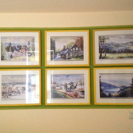 Haus Rennsteigrose Apartment Steinheid ภายนอก รูปภาพ