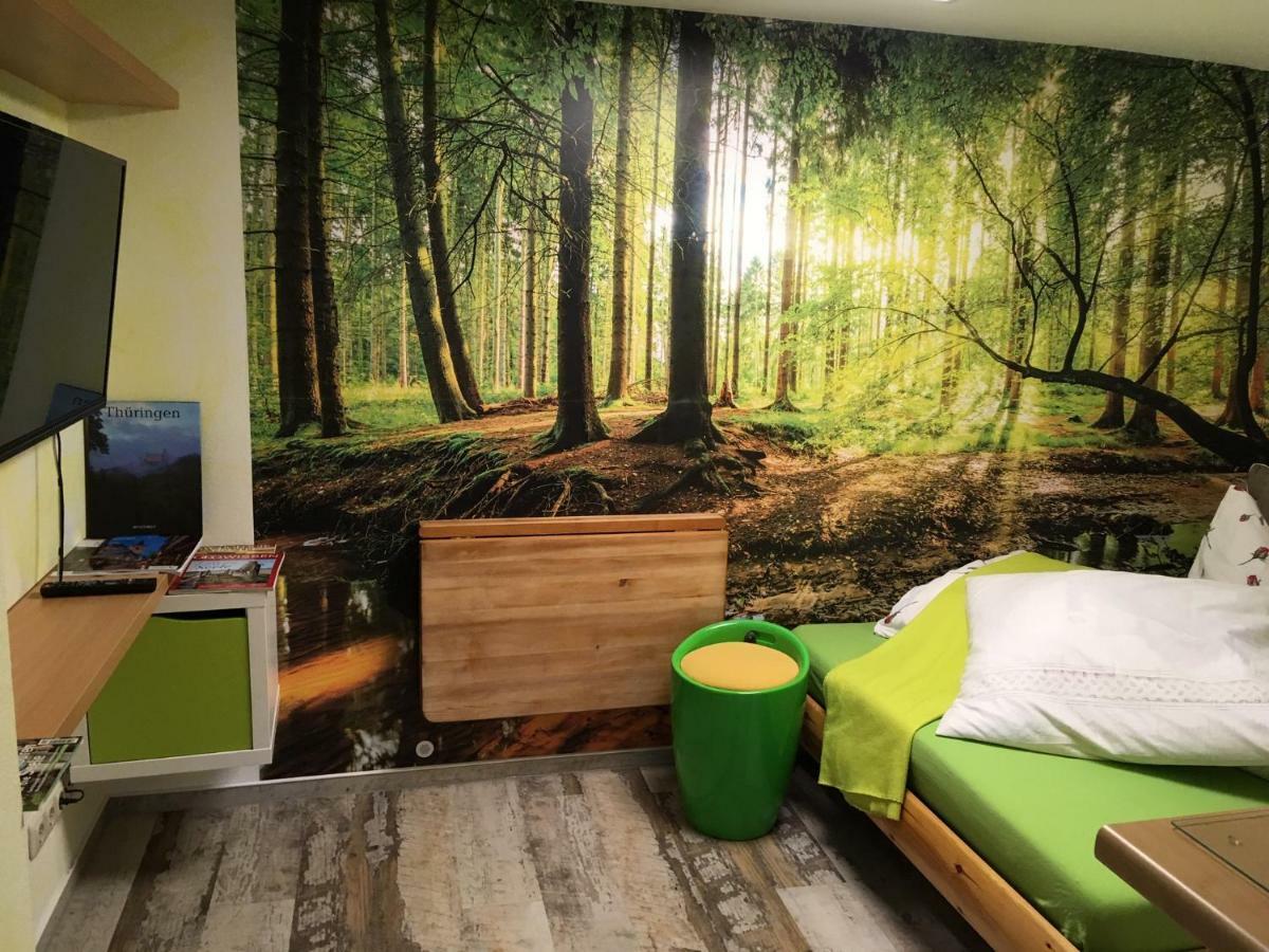 Haus Rennsteigrose Apartment Steinheid ภายนอก รูปภาพ