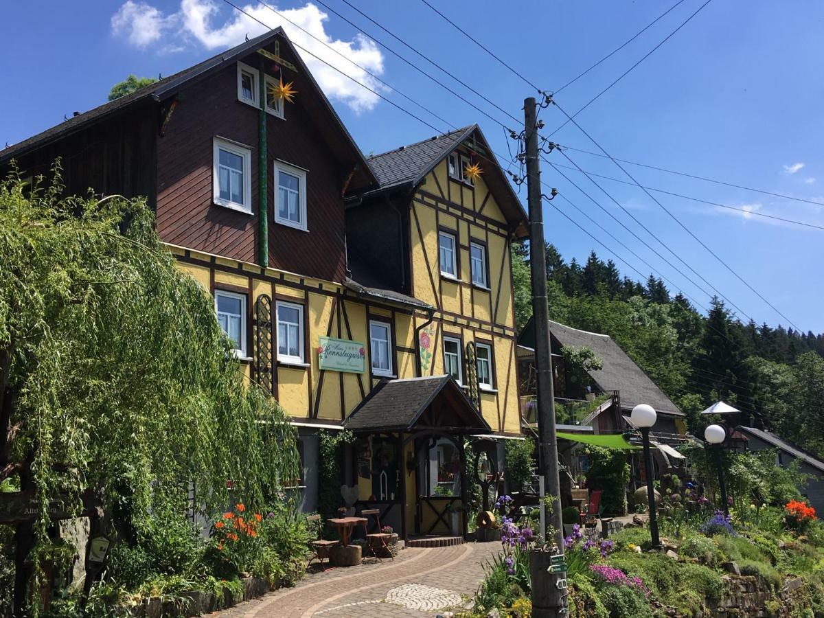 Haus Rennsteigrose Apartment Steinheid ภายนอก รูปภาพ